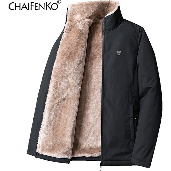 Veste polaire épaisse et chaude coupe-vent pour homme, collection hiver 2026, manteau décontracté tendance pour homme, veste d'extérieur classique de marque pour homme, automne