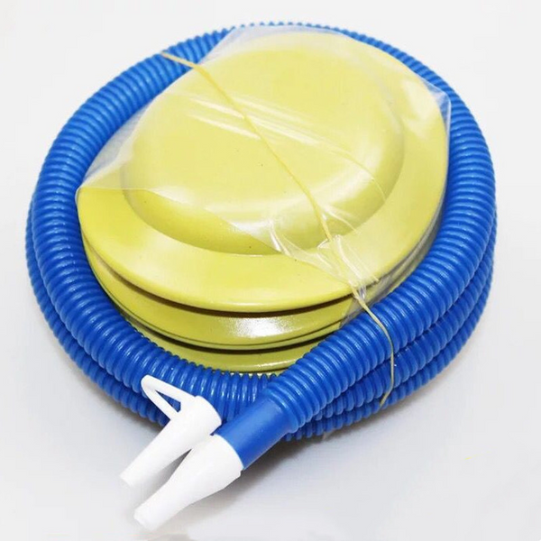 Fußpumpe, tragbare 4-Zoll-Pedal-Luftpumpe, Ballonpumpe für Schwimmringpumpe