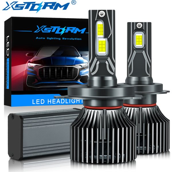 XSTORM 120W H7 Led Canbus 25000LM Scheinwerfer H1 H4 H8 H11 H16 9005 HB3 9006 HB4 Led-lampe 9004 9007 H13 Turbo Lampe für Auto 6500K