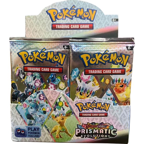 360 Stück Pokémon-Karten Prismatic Evolutions PHANTASMAL FLAMES Scarlet Violet 151 Black Bolt Englische Booster-Kampfkarten