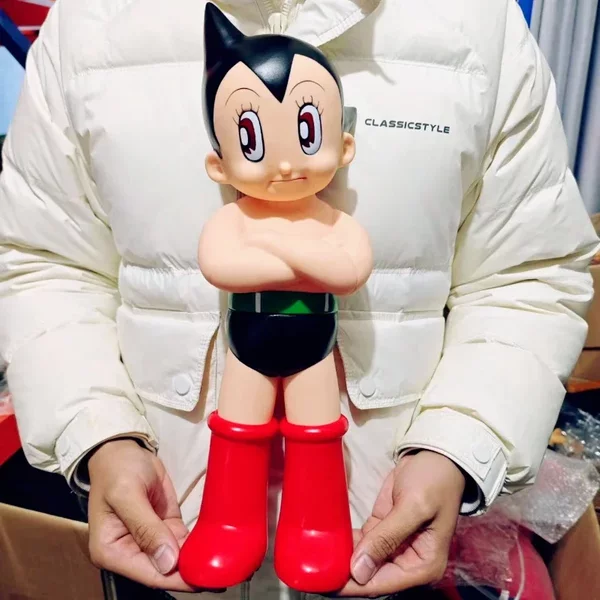 STRABoy Mighty Atom Anime Action Figure, Statue Mobile, Collection Modèle Jouets, Cadeaux de Vacances, Tetsuwan Atom, Grand, PVC, 40cm