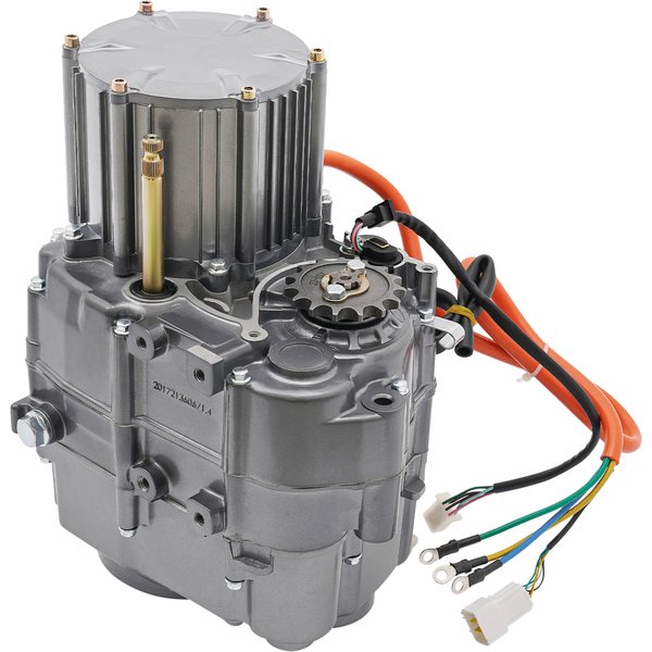 1000W Bürstenloser DC-Motor-Bausatz mit Controller, Elektromotor DIY Umbausatz für Strandautos, Elektromotorräder, ATVs