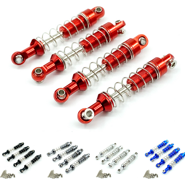 WPL C14 C24 MN D90 D91 D96 D99 D99S MN90 MN98 MN99S 4 stücke Metall Stoßdämpfer Dämpfer RC Auto Upgrades Teile Zubehör