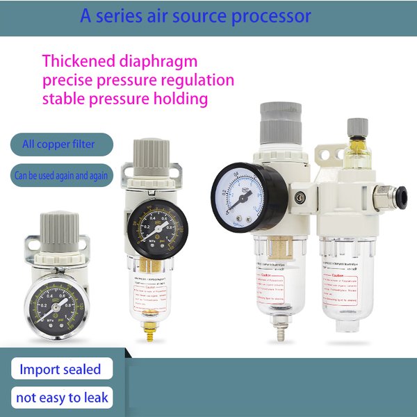 Séparation huile et eau AR, filtre à air AR2000, deux parties, processeur d'air AFC2000 pour compresseur d'air, vanne de régulation de pression