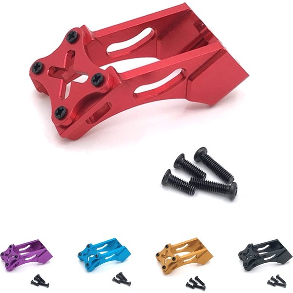 Wltoys 144001 144010 124007 124017 124019 184016 Metal Tail Wing Mount Fixing Bracket RC Car Upgrade Parts Accessories