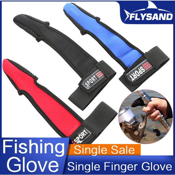 FLYSAND gants de protection doigt unique bout des doigts nus pêcheurs gant antidérapant pêche en mer gants à doigt unique vente unique