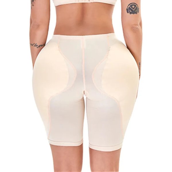 Sous-vêtement rehausseur de fesses pour femmes, gaine de fesses, fausse culotte rembourrée, short de cuisse, coupe-cuisses, faux coussinets de hanche