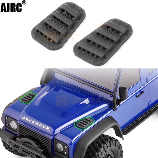 Stereo Engine Hood Air Inlet For Traxxas Trx-4m 1/18 Bronco Trx4m Rc Crawler Car Upgraded Parts Air Intake Grille