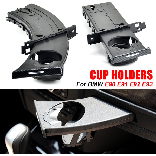 Auto-Getränk-Wasserbecher-Flasche, Doppelhalter, schnelle Lieferung 51459173463 51459173467 Für BMW E90 E91 E92 E93 316i 318d 318i 320d