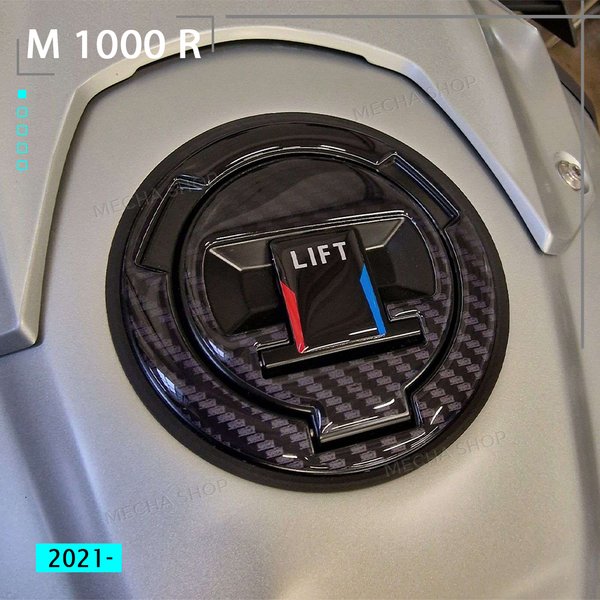 Für S1000R M1000R 2021-2026 Kraftstofftankdeckel Dekorativer Aufkleber 3D-Harzaufkleber