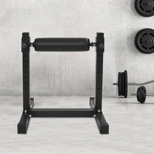 Einzelbein-Kniebeugenständer, verstellbarer geteilter Kniebeugenständer aus Kohlenstoffstahl für Beinkrafttraining, Heim-Fitnessstudio, Workout-Zubehör, 200 kg