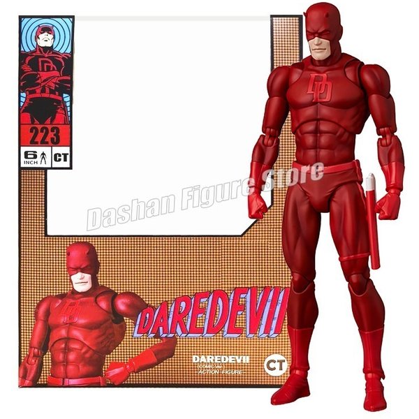 CT Toys Daredevil Actionfigur Mafex 223 Matt Murdock Superheldenfiguren 16 cm PVC bewegliche Sammlerpuppe Maf Comic-Modellspielzeug