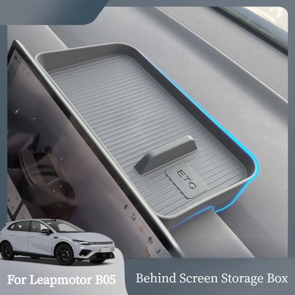 Für Leapmotor B05 LAFA5 Hinter-Bildschirm-Aufbewahrungsbox Armaturenbrett Mittelkonsole Organizer Auto-Modifikationszubehör