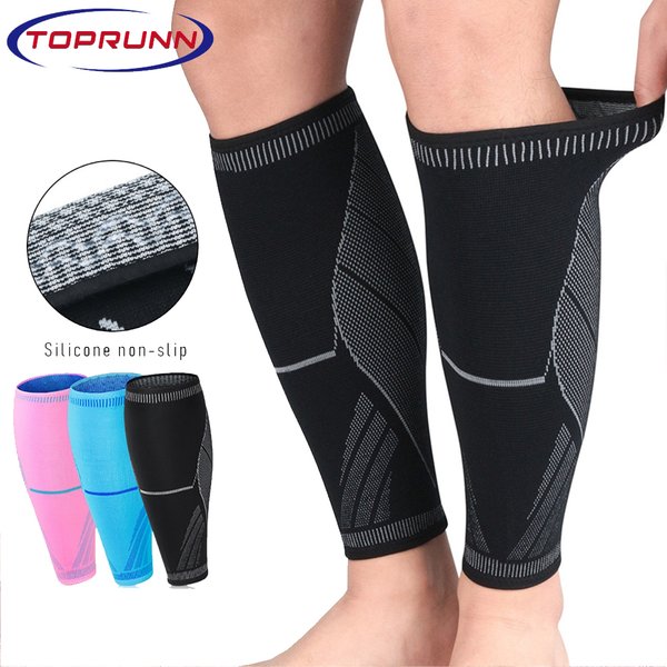 1 stücke Laufen Leichtathletik Kompression Ärmeln Bein Wade Schienbeinkantensyndrom Ellenbogen Knie Pads Schutz Sport Sicherheit Unisex