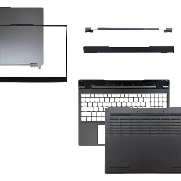 Für Lenovo Legion 5 15IAH7H 15ARH7H 82RB/82TB Y7000P R7000P ARH7 IAH7 2022 LCD-Rückabdeckung, Vordere Einfassung, Handballenauflage, Unteres Gehäuse JY570