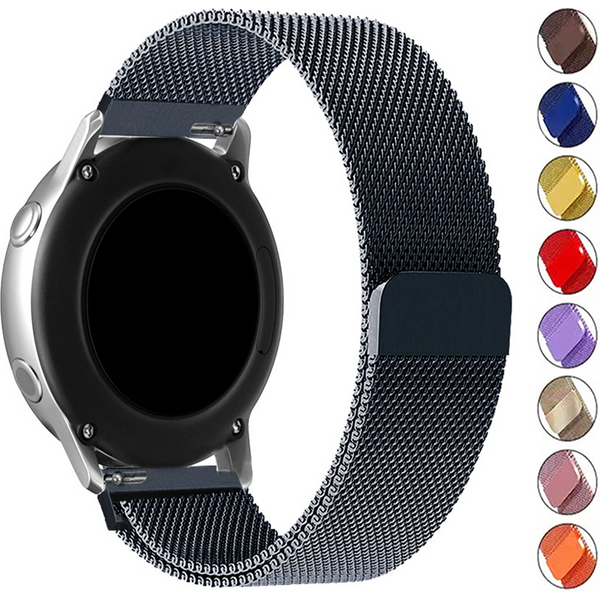 20 22mm Watch Band For Samsung Galaxy Watch 7 6 4 Classic 5/Pro Active 2 40/44 Gear S3 Frontier Magnetic Bracelet Milanese Strap