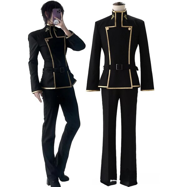 C.C Cosplay Lelouch Lamp Rouge C.C Costume College Uniform Shirt Pants Dress JK Set Party Halloween Woman Man Outfit