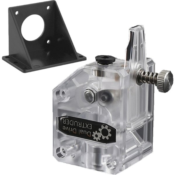 Extrudeuse à double engrenage transparente, accessoires d'imprimante 3D, réduction BMG, version de mise à niveau d'alimentation
