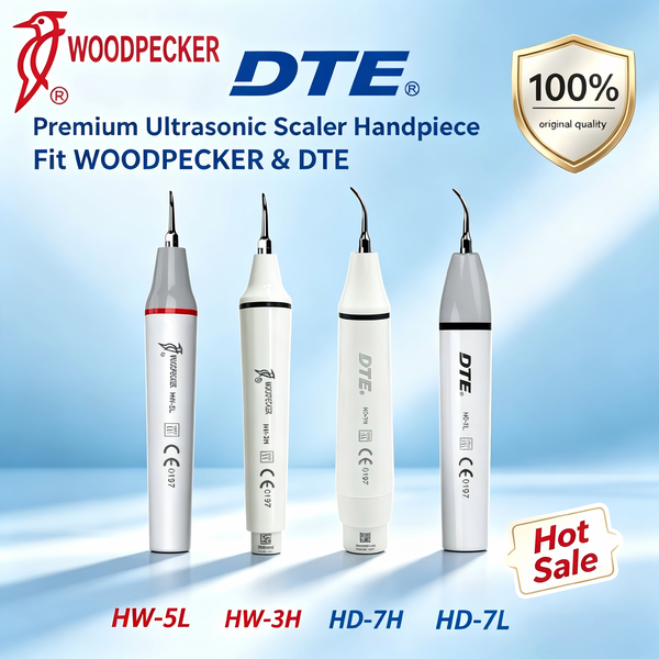 Pièce à main dentaire piézoélectrique ultrasonique LED Woodpecker 3H-5L DTE 7H-7L, autoclavable, compatible avec UDS EMS NSK