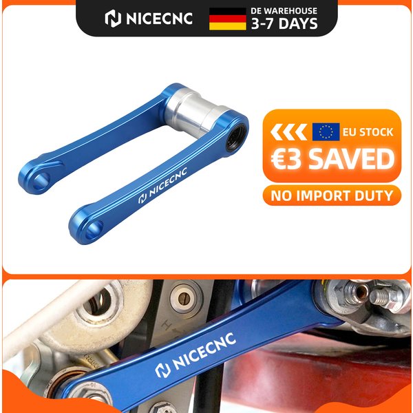 (EU-Lager) NICECNC Für 2023 2022 2021 Husqvarna TE 300 TE 250 150 FE 50 450 350 Motorrad 1'' Tieferlegungs-Verbindungsglied Für GasGas EC 300 EC 250 MC EX