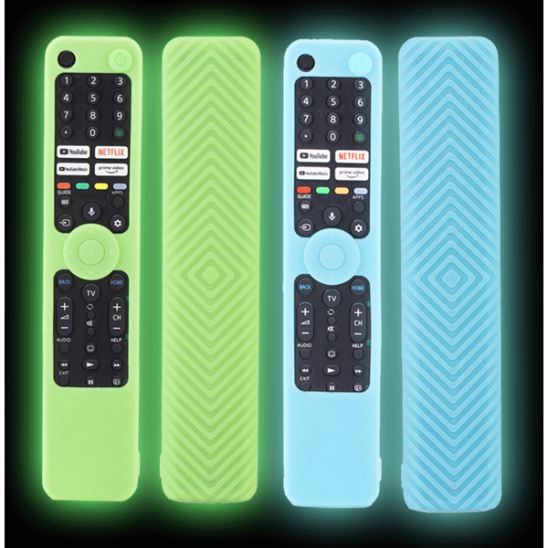 Étui lumineux en Silicone pour télécommande TV Sony Bravia RMF-TX500U RMF-TX500E RMF-TX600E, télécommande vocale intelligente