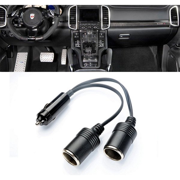 Allume-cigare de voiture 12/24V, double Port, prise allume-cigare, connecteur séparateur de chargeur, double puissance 10A