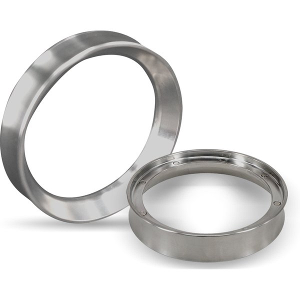 Intelligenter Dosierring aus Edelstahl mit Magnet für 51/53/57,5/58/58,35 mm Brühschüssel Kaffeepulver für Espresso Barista