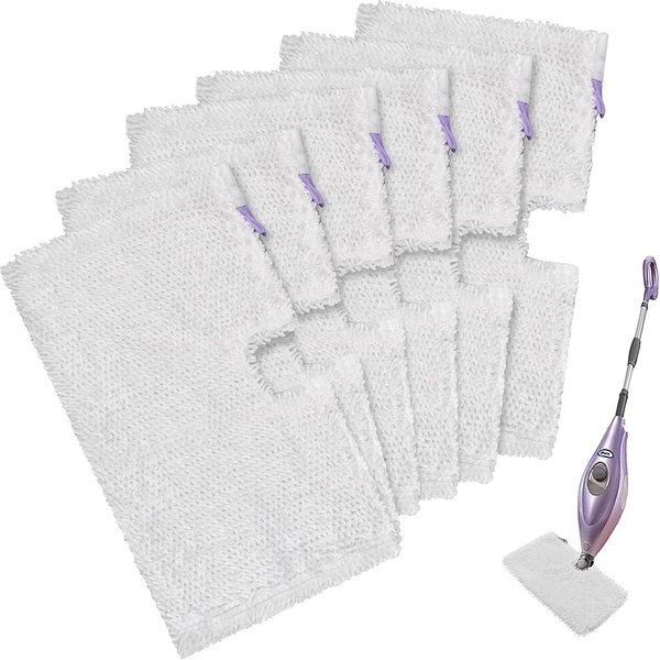 Microfiber Steam Mop Replacement Pads, Shark Steam Pocket Mops, Washable Machine Pads, S3501, S3601, S3901, 1 Pc, 2Pcs