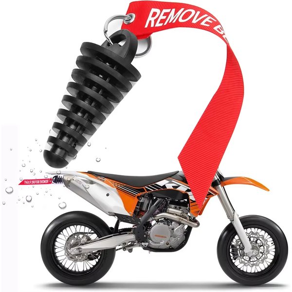 1/3/5 szt. Korek do rury wydechowej motocykla, tuleja ochronna tłumika, zatyczka do rury wydechowej motocross, korek do czyszczenia rury wydechowej