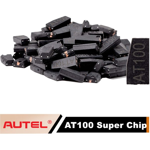 10 Stück Autel AT100 Universal Super Transponder Chip Kompatibel mit KM100 IM508 und IM608 Serie