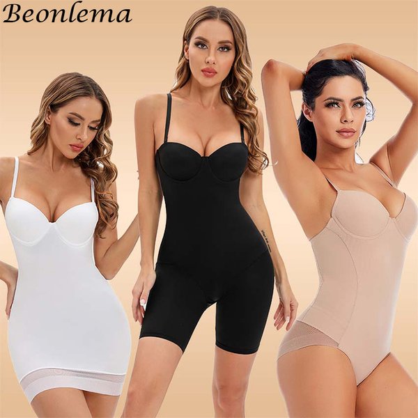 Body Frauen Shapewear Body Shaper Mit Cup Kompression Körper Bauch Mantel Taille Trainer Reduktive Abnehmen Unterwäsche