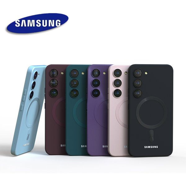 Für Samsung Galaxy S25 S23 S22 S21 S26 Plus S24 FE A56 A55 A54 A36 A35 A16 Magnetische Hülle Stoßfeste Schutzhülle Rückseiten-Abdeckung Funda