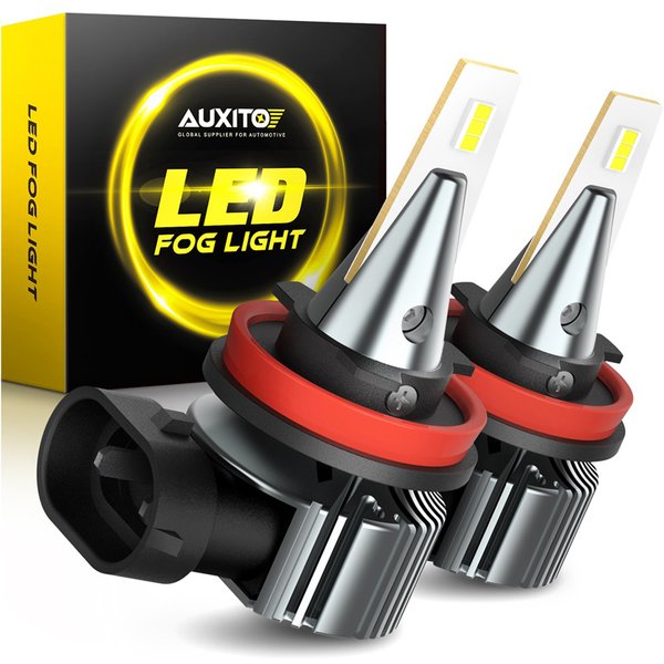 Auxito 2pcs h8 h11 led weiß gelb h27 880 881 h16 5202 h10 psx26w psx24w led auto nebels chein werfer lampe 9006 hb4 drl fahr leuchte 12v
