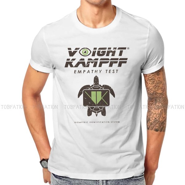 Voight – t-shirt col rond en pur coton pour homme, vêtement surdimensionné, avec dessin de Blade Runner, 2049 K