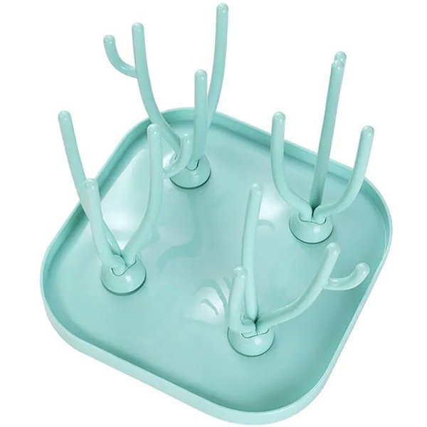 Vaccoir pour biberons sans BPA, étagère de séchage, support de tasse d'alimentation, stockage de livres,