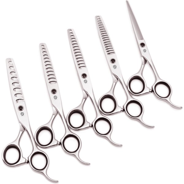 Professional Hair Scissors 6'' JP 440C Purple Dragon Hairdressing Thinning Shears 8/12/14/18 Teeth Thinning Rate 35%-50% Z2004