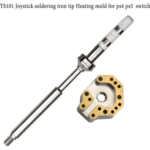 Końcówka lutownicza do joysticków T12/C245/TS100/936, forma grzewcza do joysticków kontrolerów PS4, PS5, Switch Pro, narzędzia do demontażu i naprawy.