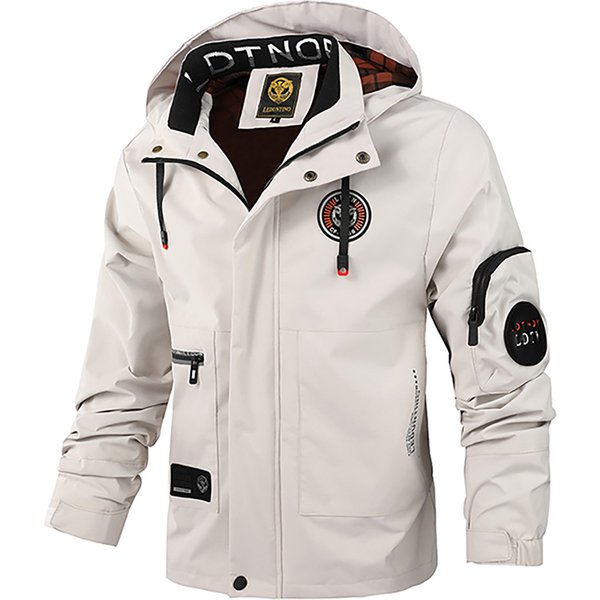 Bomber Jacket Men Fashion Casual Windbreaker Jacket Coat Men 2023 Spring Autumn New Hot Outwear Stand Slim Military Jacket Mens