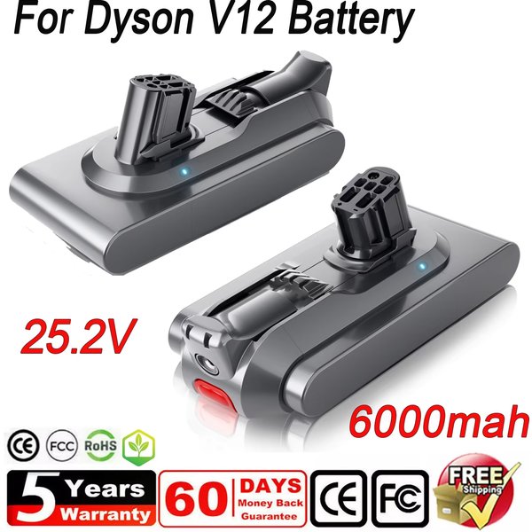 Bonacell Zamiennik Baterii 25.2V 6000mAh do Odkurzacza Dyson V12 Detect Slim, Bezprzewodowe Narzędzia