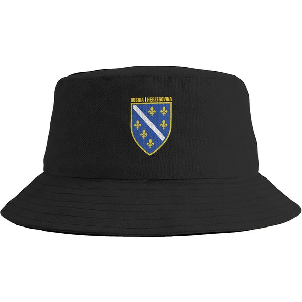 Fischerhut mit Bosnien- und Herzegowina-Flagge, Outdoor-Fischerhüte für Damen, trendige Fischerhüte mit Visier, Mütze mit Persönlichkeitsmuster