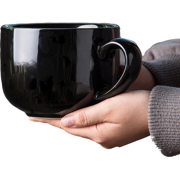 700 ml Kaffeetasse, großes Fassungsvermögen, Keramik, Frühstück, Haferflocken, Milch, Teetasse, Instant-Nudelschüssel, Neuheitsgeschenke, ideal für Ihre Freunde