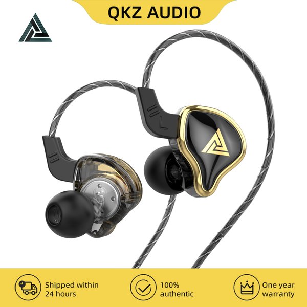 QKZ AK6 Ares EDX PRO 1DD écouteurs dynamiques HIFI musique Sport écouteurs dans l'oreille écouteurs Sport suppression du bruit casque EDXPRO DQ6 Z