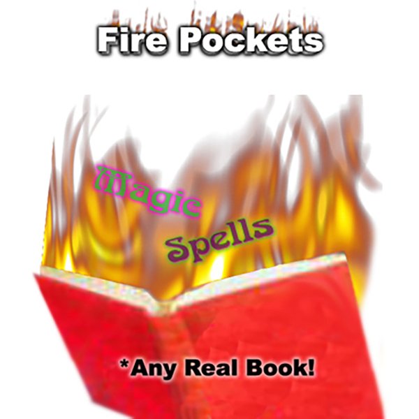 Gimmick - Fire Pockets, Any Ple, Magic Tricks, Magician Stage, Lluvoltage Gimmicks, Mentalism Props, Flame Apparearing