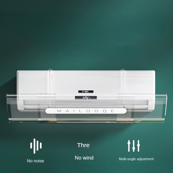 Pare-brise de climatisation Transparent en PET, capot de guidage du vent Anti-droit pour nourrissons, bouclier Anti-vent
