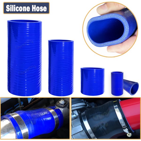 Blauer universeller gerader Silikonschlauch Ladeluftkühler Turboladerrohr ID50mm/55mm/60mm/63mm/65mm/70mm/75mm/80mm/85mm/90mm/95mm/100
