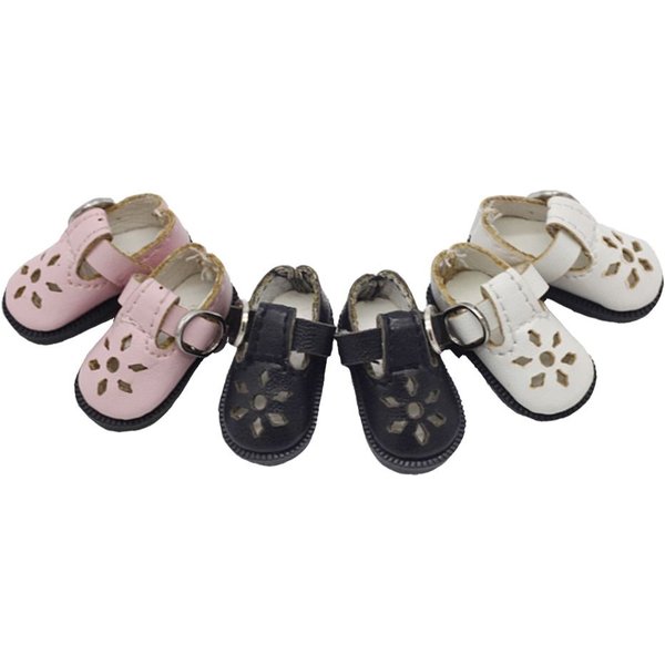 3.2cm Doll Shoes for Blythes Doll Toy,1/8 Mini Leather Dolls Shoes for Blyth Azone BJD,Casual Shoes Accessories