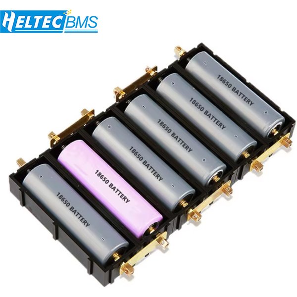 Splicable Battery Slot /21700/18650 Battery Case/Solder-free Lithium Battery Box Holder Electronic High-Current Copper Pillar