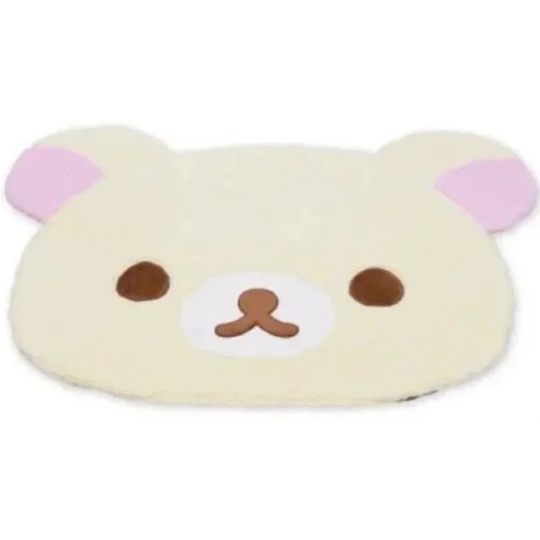 rosa niedźwiedź Rilakkuma dywan zrelaksowany niedźwiedź kreskówka śliczna koreańska mata podłogowa sypialnia miękka pluszowa mata podłogowa strona główna sypialnia dywan nocny
