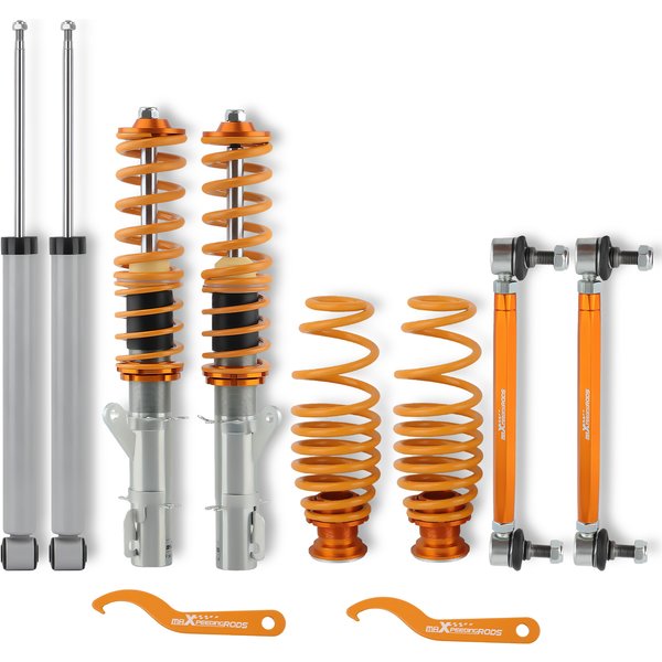 Straßentaugliches Gewindefahrwerk für VW MK4 Golf GTI Jetta New Beetle 1998-2007 AUDI TT 98-06