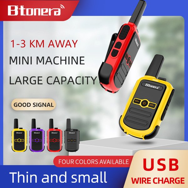 Mini Walkie Talkie Btonera BT-310 tragbares Funkgerät PMR Frs Radio Com unica dor Langstrecken Kinder Walkie-Talkie für Hotel Busin